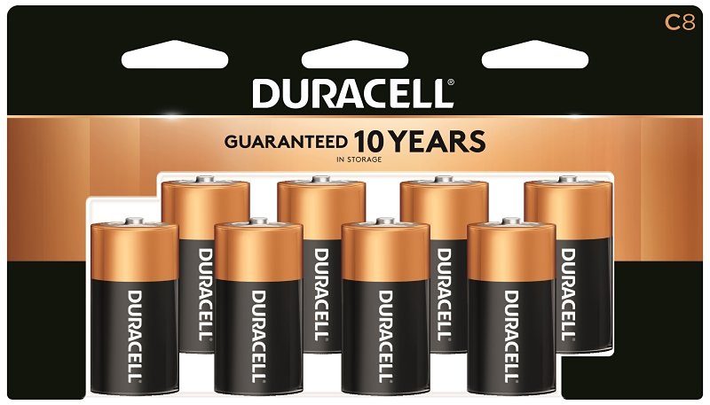 BATTERY ALKALINE CU TOP CD-8C 