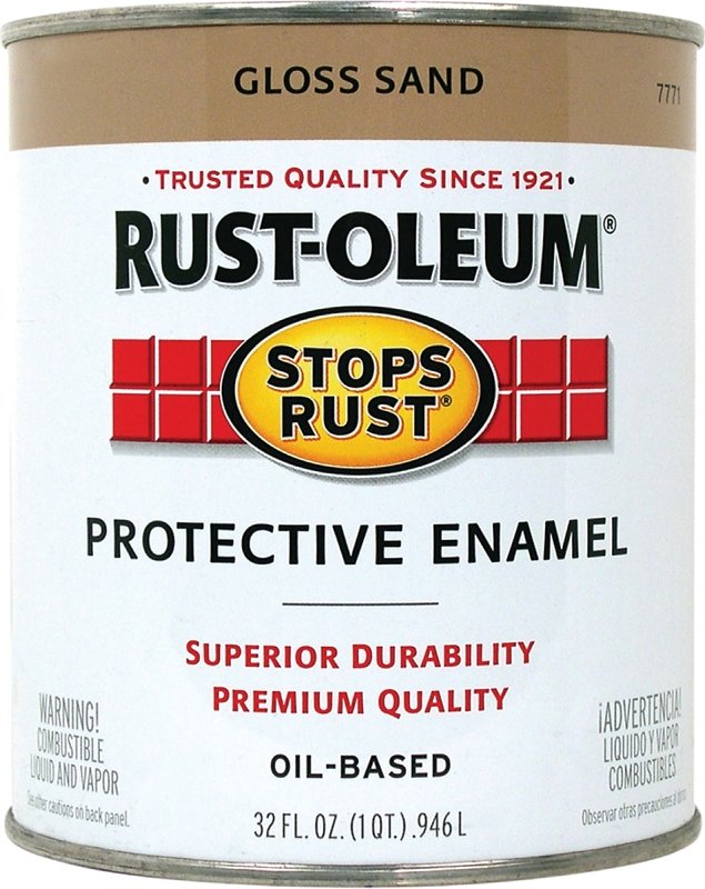 PAINT RUST OBS INT EXT SAND QT