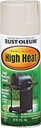 PAINT SPRAY HIHEAT ALMOND 12OZ