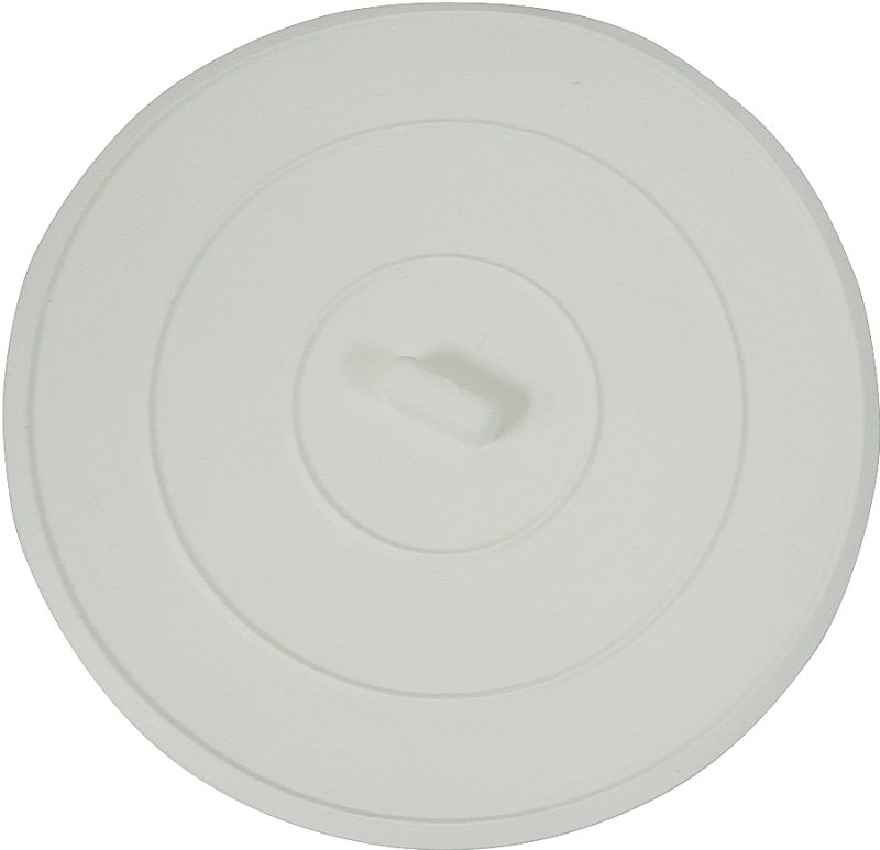 SINK STOPPER WHITE 5IN        