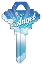 SC1 KEYBLANK ANGEL BLING      