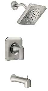 FAUCET TUB/SHW GENTA BRSHNIC1H