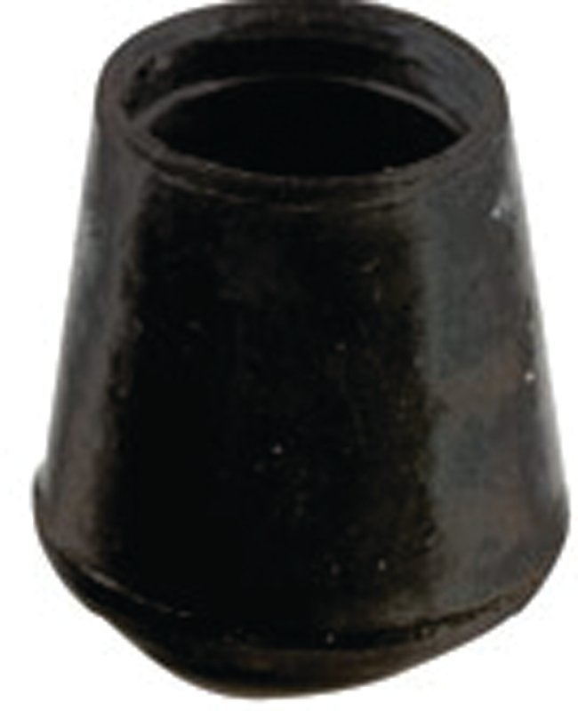 TIP FURNITURE LEG 1-1/4IN BLK 