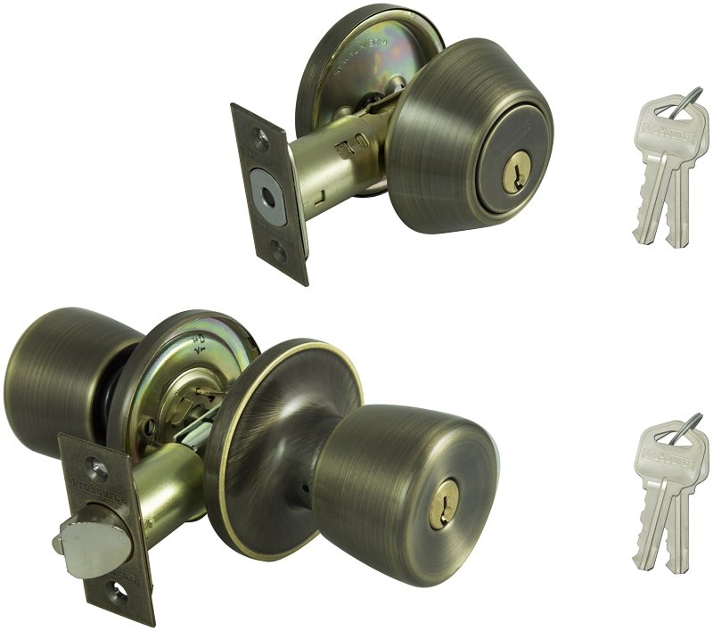 DOOR ENTRY/BOLT TS ANT BRASS  
