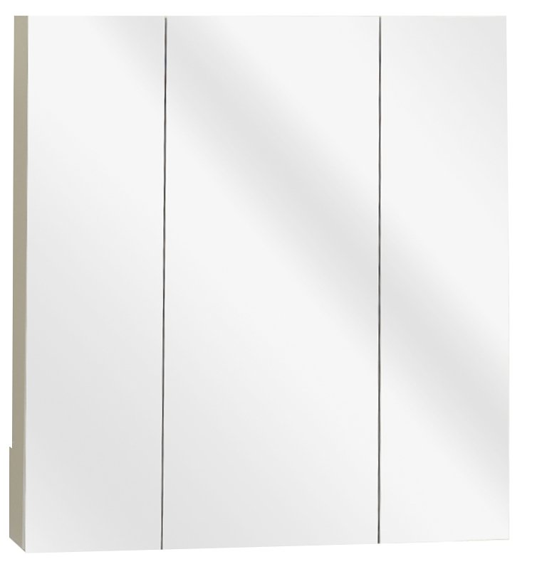 MED CABINET BEVELED TRIVIEW 24
