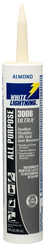 SEALANT ELASTOMERIC ALMND 10OZ