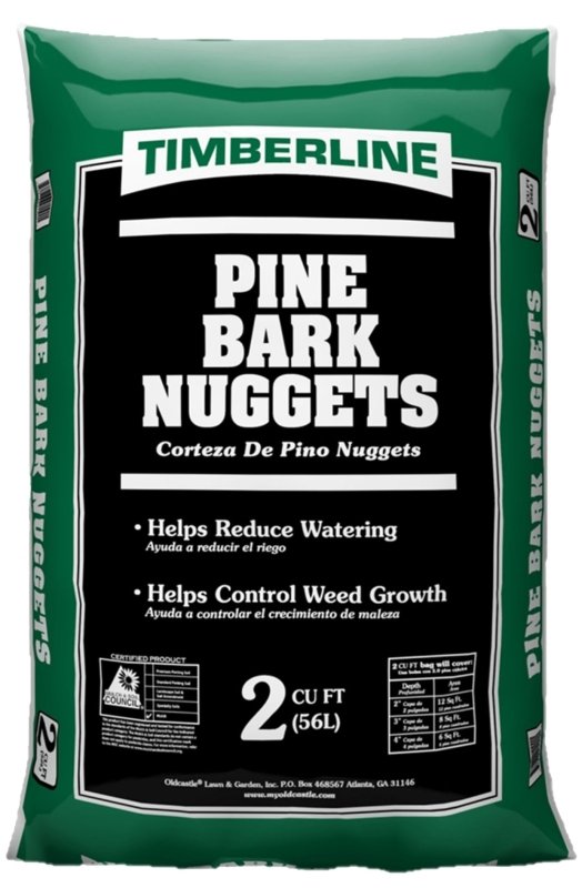 NUGGETS LAWN-GRDN PINEBARK 2CF