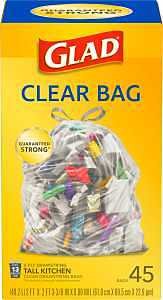 TRASH BAG DS RECYCLING CLR 13G
