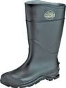 BOOT PVC PLN TOE 16IN BLACK 8 