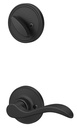 LEVER TRIM SEVILLE LFT MATBLK 
