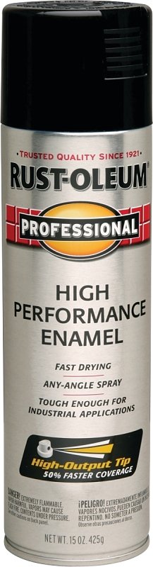 PAINT SPRAY GLO GLO BLACK 15OZ