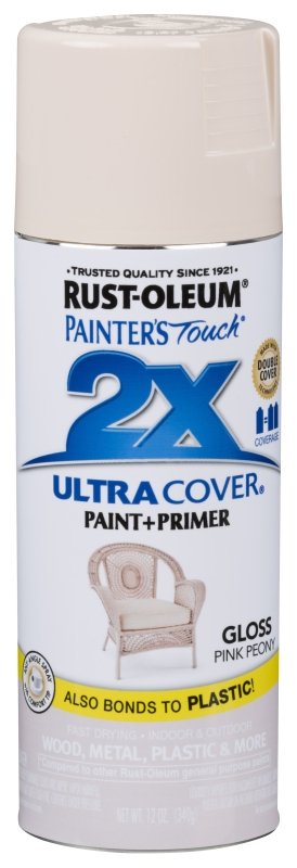 PAINT SPRAY GLO PNK PEONY 12OZ
