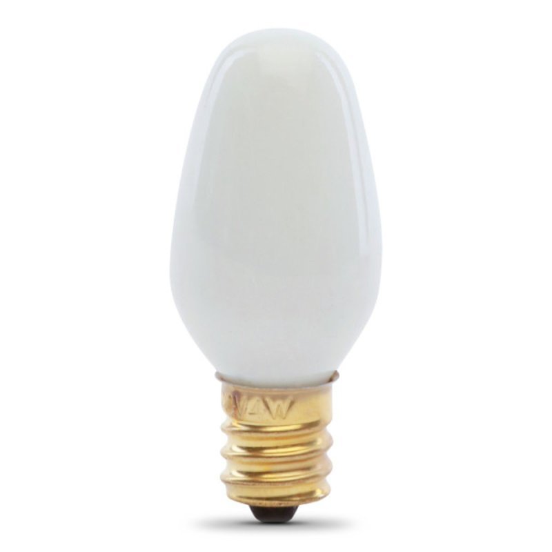 BULB INCAN NIGHT CRD SW WHT 4W