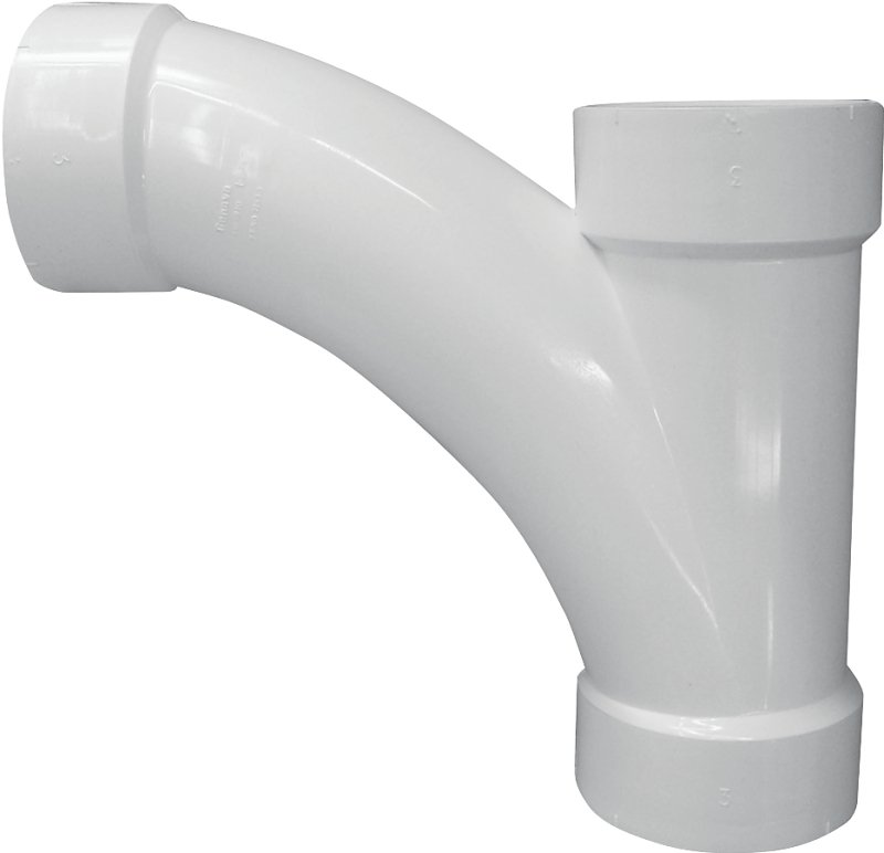 WYE/TEE DWV HUB 3 IN          