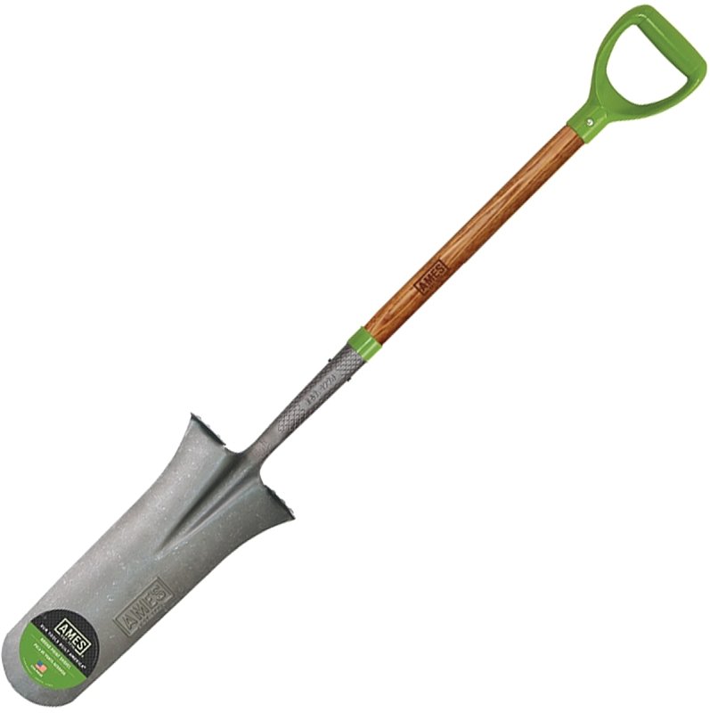 SPADE DRAIN STEEL16IN ASH HNDL