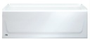 BATHTUB 54IN L-HAND WHITE KONA