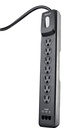 STRIP SURGE 7-OUTLET 4FT CORD 