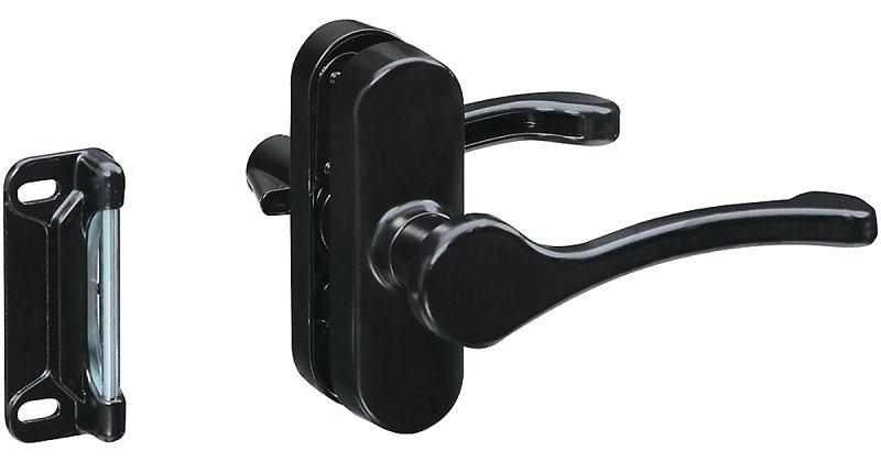 LATCH STORM DOOR BLACK 1-3/4IN