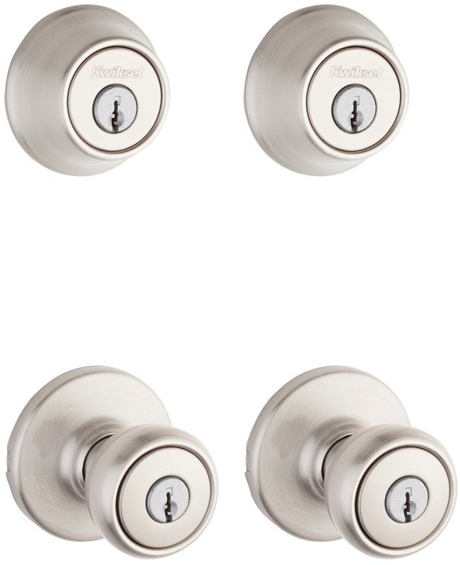 DOOR ENTRY KNOB/DEADBOLT PACK 