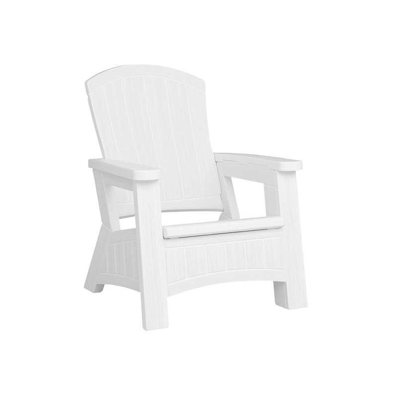 CHAIR ADIRONDACK HD PLST WHITE