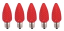 BULB LED RETRO C9 CRYSTAL RED 