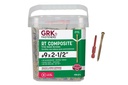 SCREW RT CMPST TRIM 9X2-1/2IN 