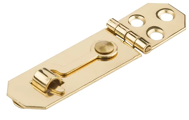 HASP W/HK LK SBRS 3/4X2-3/4IN 