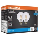 BULB LED G25 DAYLIGHT CLR 40W 