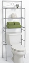 BATH SHELVES SAT NICKEL 3-SHLF