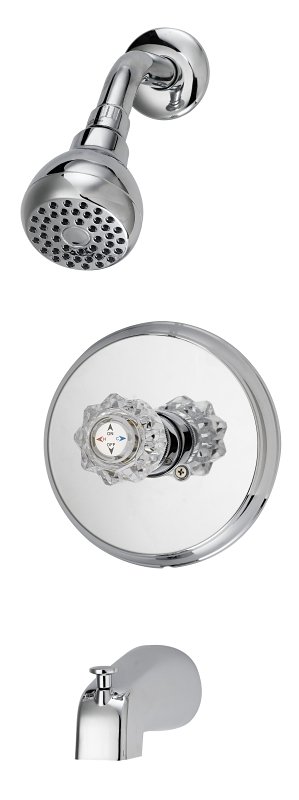[1615186] FAUCET TUB/SHOWER SGL HDL CHRM