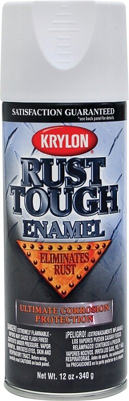PAINT SPRAY FLAT WHITE 12OZ   