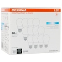 LED 8.5W A19 5000K MED PK12   