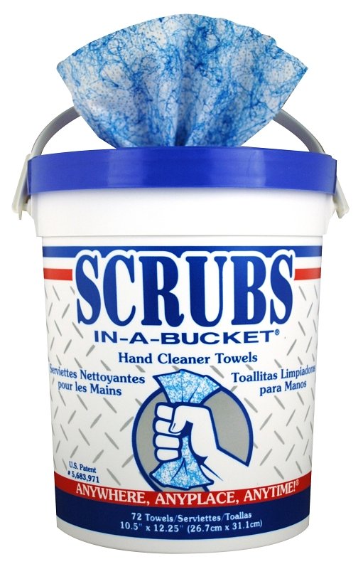 SCRUBS HAND CLEANER TOWEL 72CT
