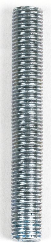 NIPPLE 1/4IN IP 3IN ZINC PLATD