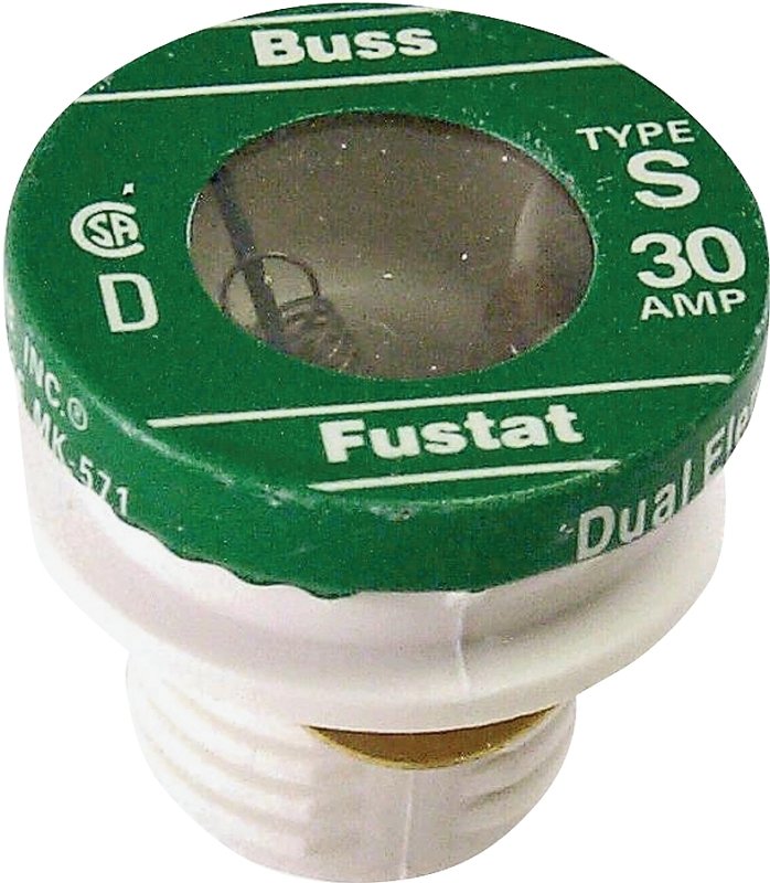 FUSE PLUG S DLY REJECT BS 30A 