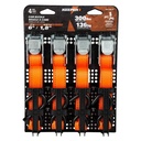 TIEDOWN UNIV 4PK 1INX6FT      