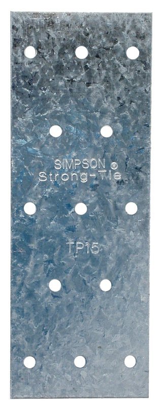 TIE PLATE GALV 20GA 1-13/13X5 