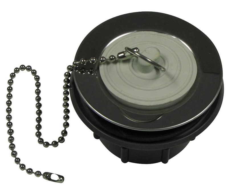 STRAINER SINK PLUG PLASTIC    