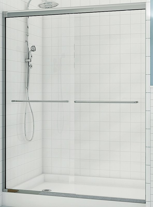 SHOWER DOOR BYPASS CHROME 48IN