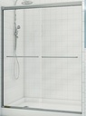 SHOWER DOOR BYPASS CHROME 48IN