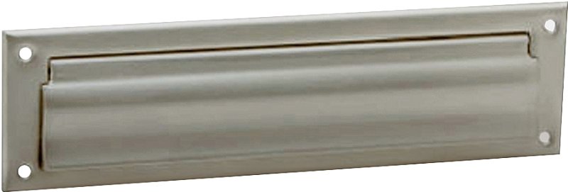 MAILSLOT SLD BRS 3.5X13IN NKL 