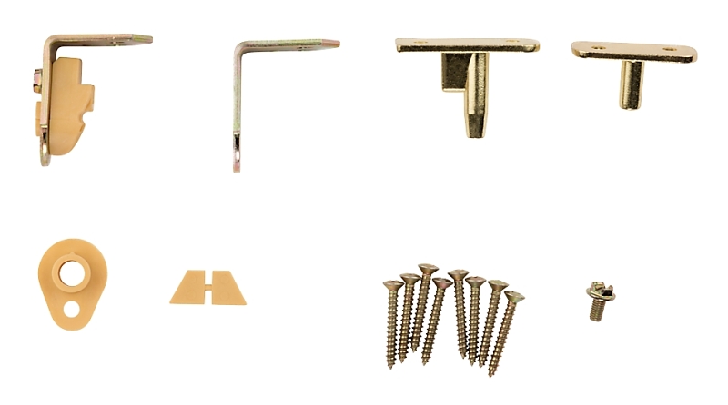 HINGE DOOR CAFE BRASS         