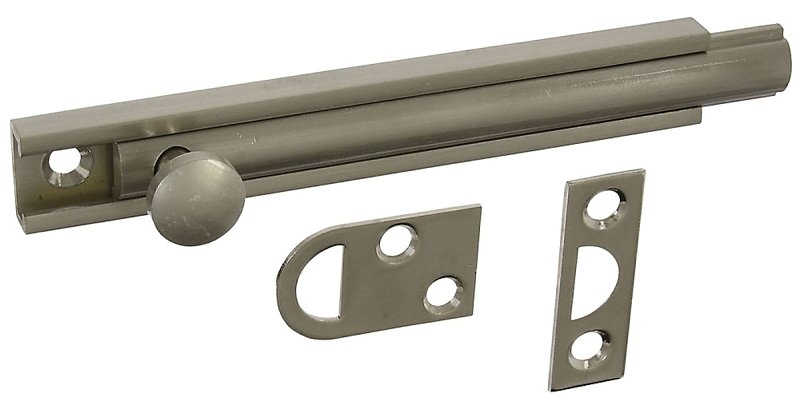 BOLT SURFACE STN NKL 4IN      