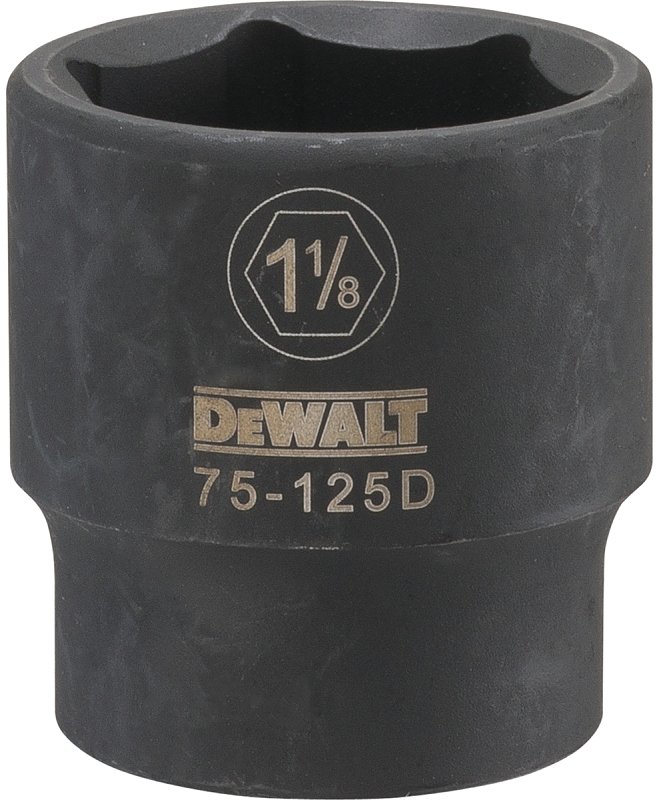 SOCKET IMPACT 1/2DR 6PT 1-1/8 