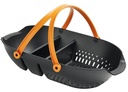 BASKET HARVEST GARDEN BLACK   