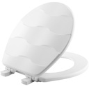 SEAT TOILET ENMLWOOD RND WHITE