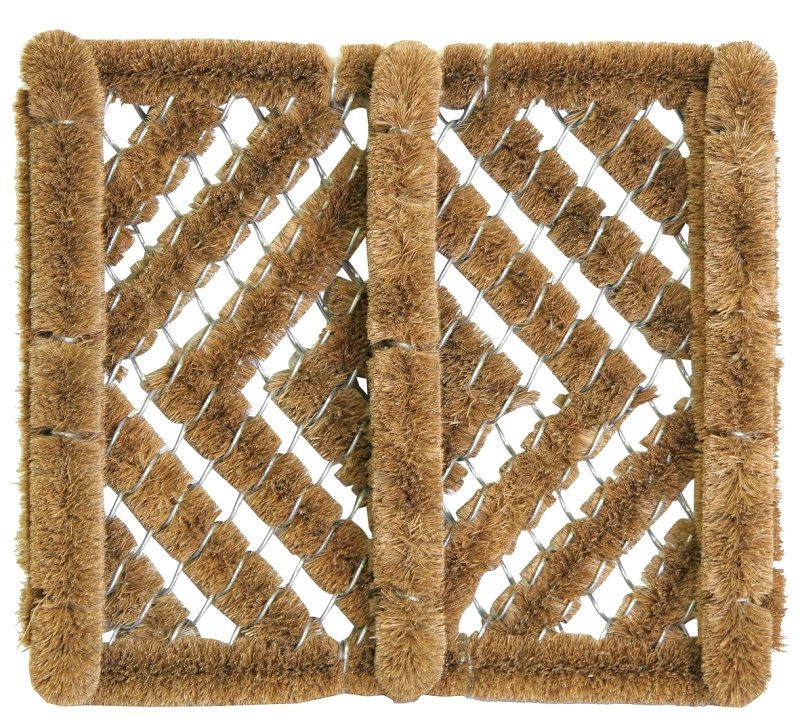 MAT BOOT BUCK COIR 12IN X 14IN