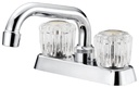 FAUCET LAUNDRY 4IN 2HNDL CHRM 