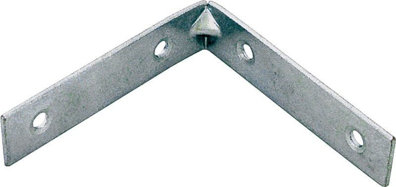 BRACE CORNER STL 6X1-1/8IN ZNC