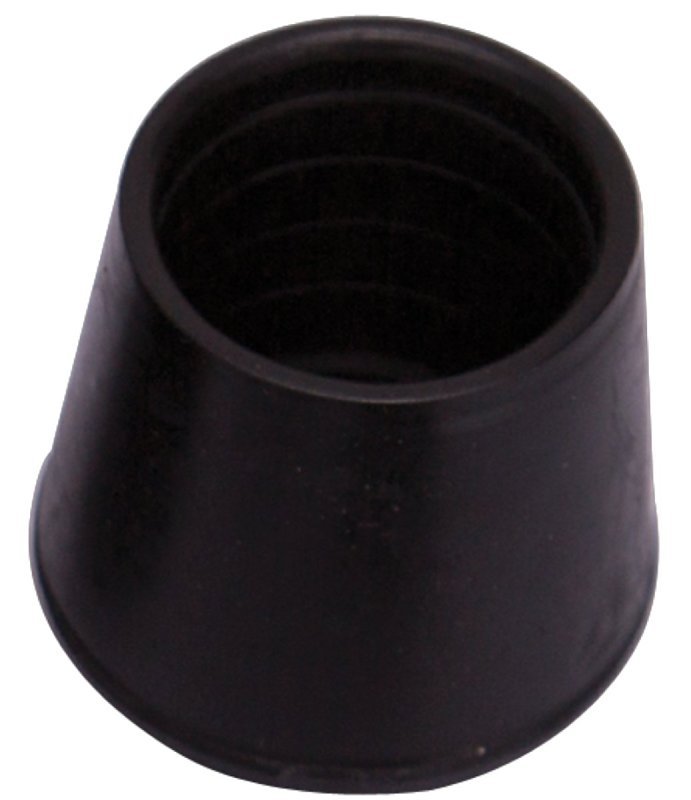 TIP FURNITURE LEG 1-1/8IN BLK 